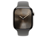 Apple Watch 10 46/Naturalny Tytan/Szary Pasek Sportowy S/M LTE - 1278204 - zdjęcie 2
